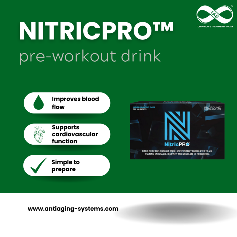 How to Boost Nitric Oxide Levels and Why Anti Aging Systems