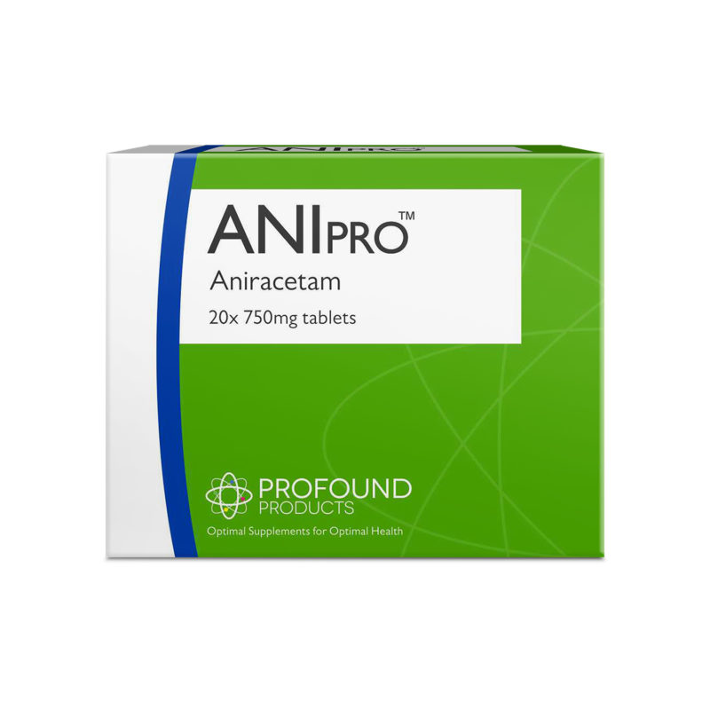 ANIpro product packaging for Aniracetam tablets