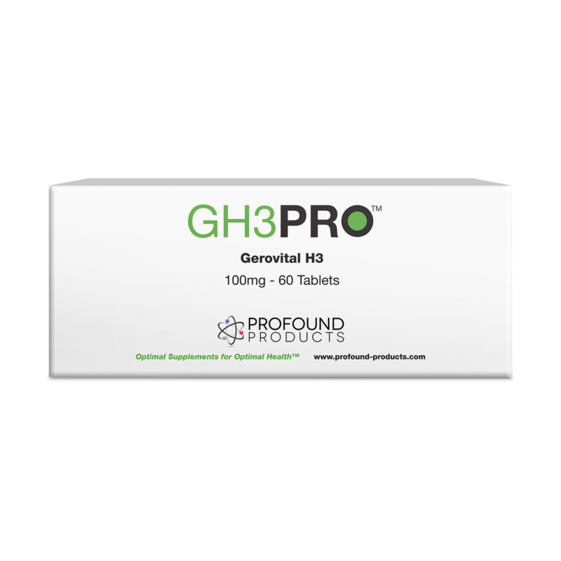 GH3PRO Getrovital H3 tablets product packaging
