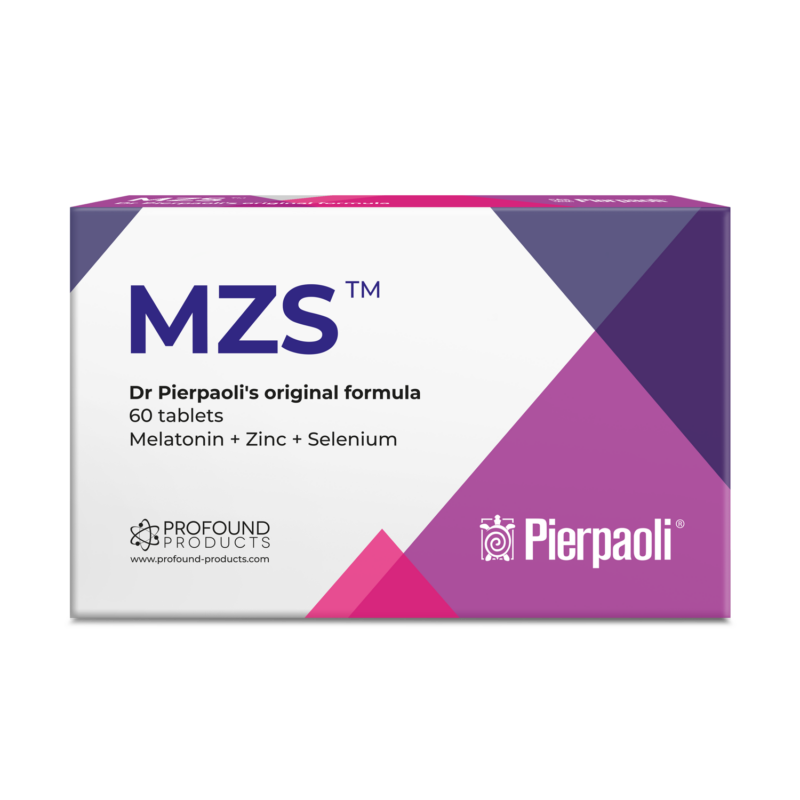 MZS product packaging for dietary supplements