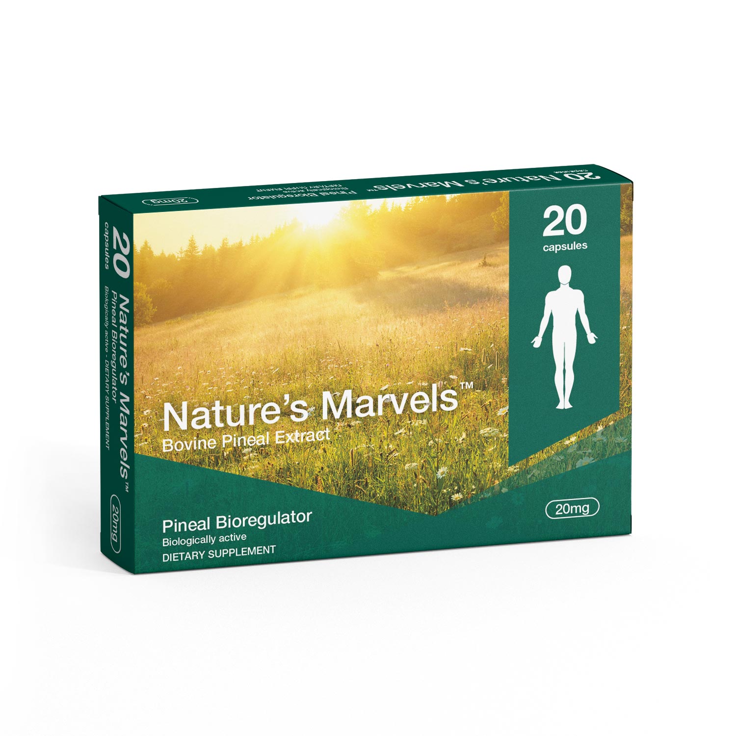 Pineal Bioregulator dietary supplement packaging front