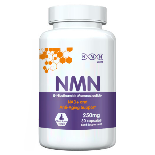 NMN Nicotinamide Mononucleotide supplements purple product packaging