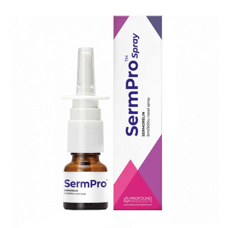 Sermorelin nasal spray