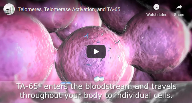 YouTube video screenshot of Telomeres on the body