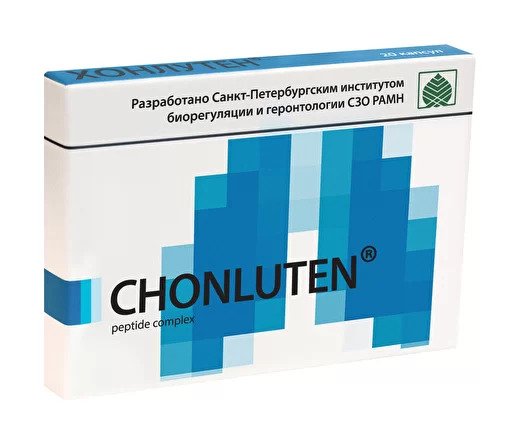 Chonluten Peptide complex product packaging