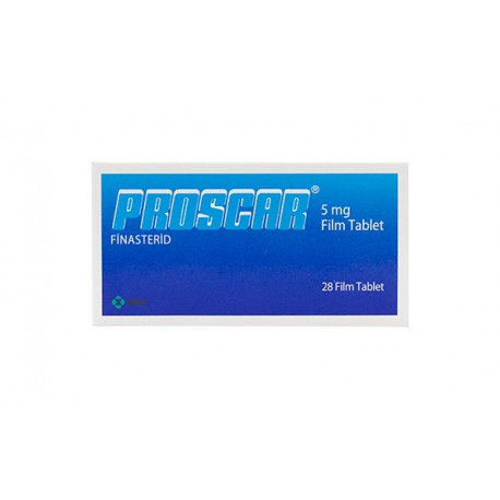 PROSCAR supplements blue product packaging