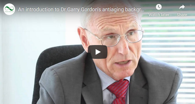 YouTube video screenshot of Dr Garry Gordon