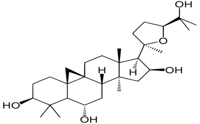 The structure of cycloastragenol